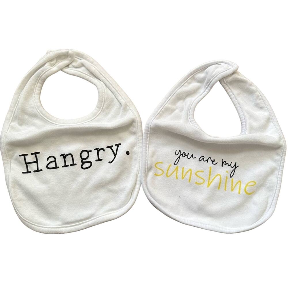 Baby bibs (set of 2)